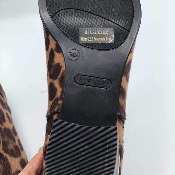 🌸Nine West Harty Faux Calf Hair Chelsea Bootie🌸 - Picture 9 of 15